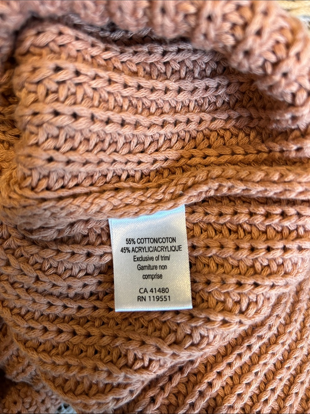 Gentle Fawn Sleeveless V-Neck Knit Vest in Dusty Rose - Picture 5 of 7